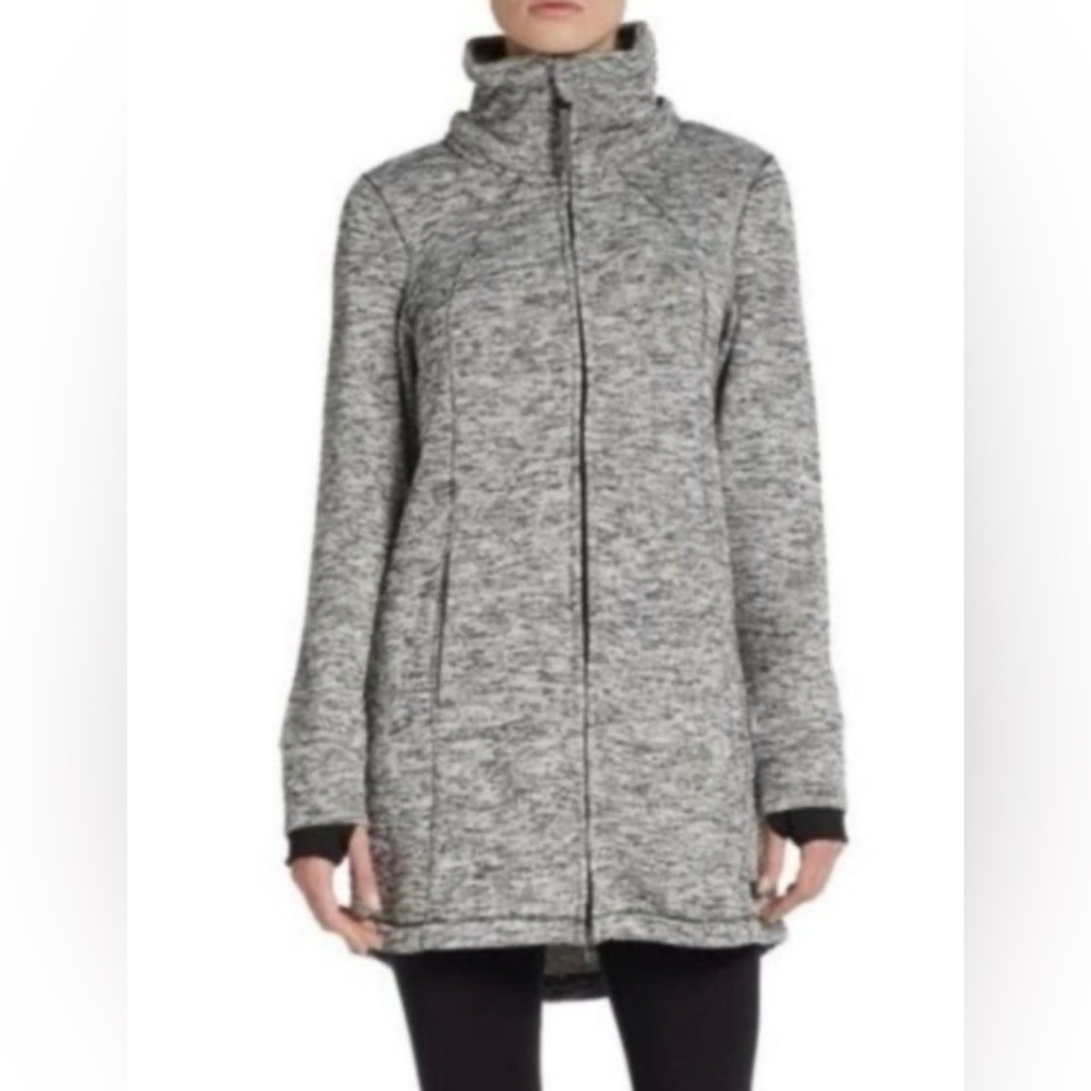 Calvin Klein Women's Performance  Hooded Long Jacket  Size S EUC